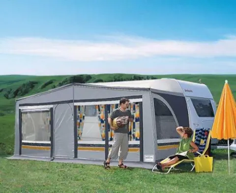 Muro delantero para Duke Caravan Sonnendach Bermudas