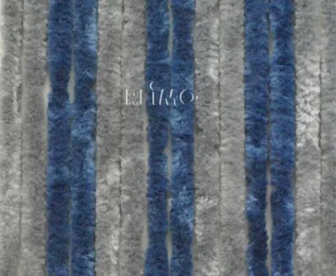 Cortina esponjosa 120×185 gris/azul para camionetas de panel