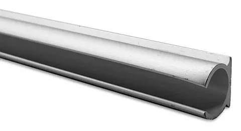 Guía de aluminio anodizado para bordón de toldilla o avance caravana – por metros
