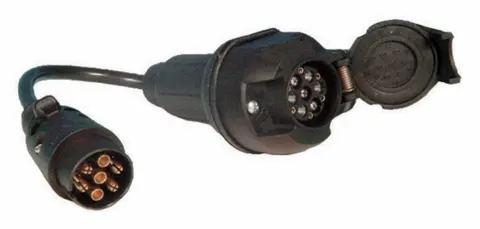 Adaptador 7 polos macho HABA