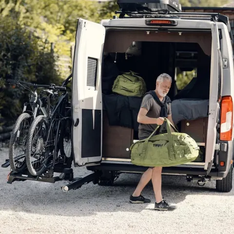 Enganche basculante para portabicicletas de bola THULE VeloSwing
