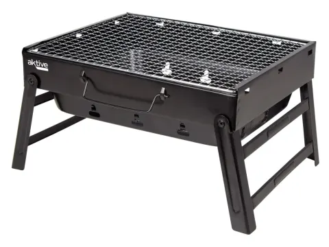 Barbacoa portátil rectangular plegable para mesa