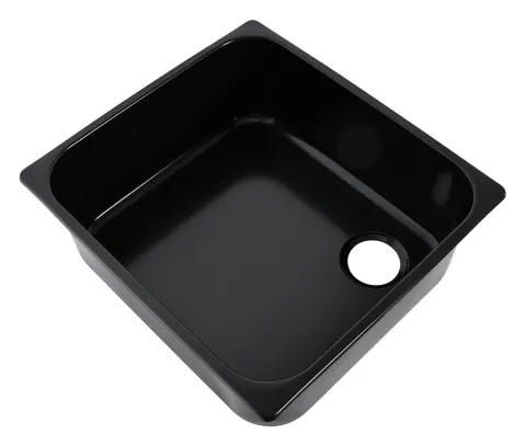 NavyLoad lavabo de 35 × 32 cm – Black