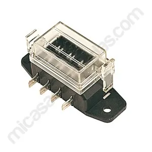 Portafusible para varios fusibles