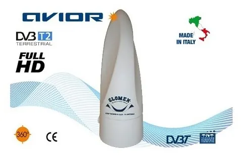 Antena omnidireccional FM +TV Radio Glomex