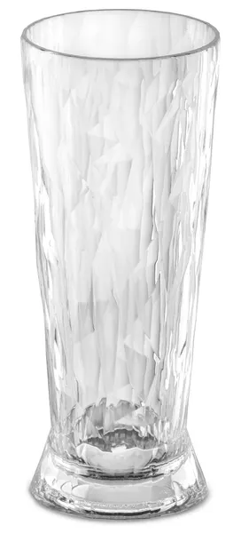 Beer Glass 2er Set 300ml Koziol, Super Glass, Anti -Slip