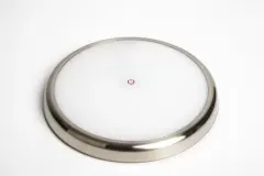 Plafones, focos y apliques: Plafón y aplique cromado LED Carbest redondo (180 mm) redondo para montaje en superficie. Ref. 835721