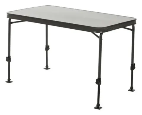 Mesa de aluminio Travellife Alba gris 115x 70cm