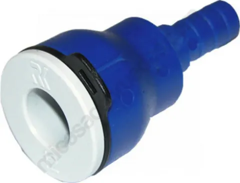 Conexión de tubo rígido Uniquick a tubo flexible