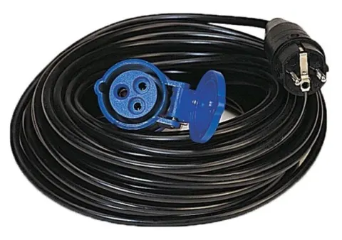 Prolongador adaptador Vechline 25 m 3 x1.50mm de hembra cetac a schuko macho