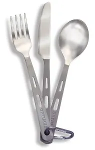 Juego de cubiertos Optimus Titanium de 3 piezas
