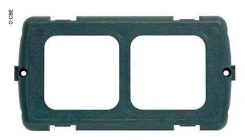 Marco De Retención 2x Cbe Mat2nl/g Slate Grey Ral7015