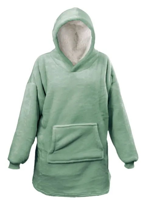 Unique Living sudadera extra grande con capucha – Surf Blue