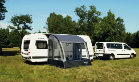Tienda parcial plana para caravana Lynx 240