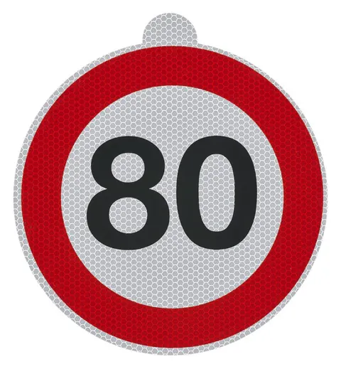 Adhesivo de velocidad 80 Italia