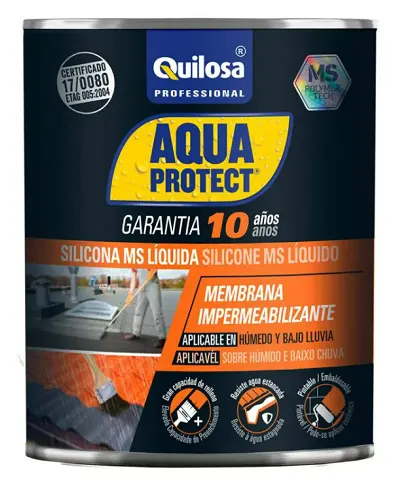 Impermeabilizante líquido Quilosa Aqua Protect MS 1kg