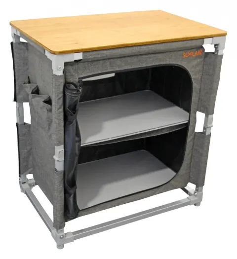 Soplair EASYQUICK JAIPUR 2 estantes – Mueble cocina / armario plegable