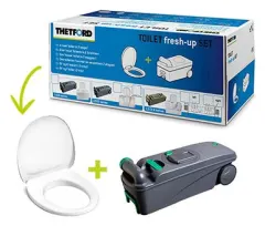 Depósitos y cassettes de WC: Depósito Thetford Toilet Fresh-up Set para Wc C400