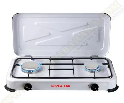 Cocina Gas 2 fuegos Super Ego