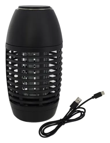 Lampara anti-mosquitos recargable. Eurotrail