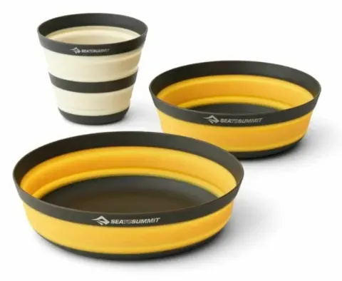 Set vajilla plegable Sea to Sumit Frontier (3 piezas)