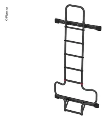 Escalera Exterior Deluxe Dj Ducato H3 – Deep Black