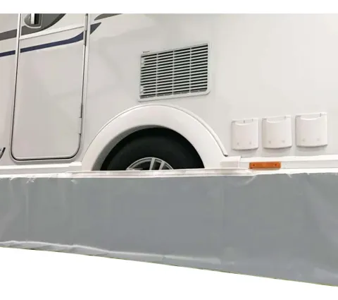Faldón paso de rueda para caravana con bordón, altura 80 cm. – por metros