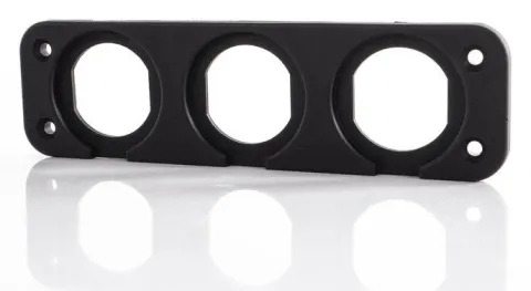 Marco triple para serie Black