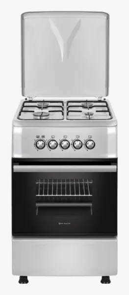 Cocina de Gas 4 fuegos 50 cm Inox Eas Electric