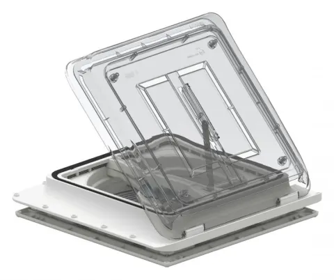 Claraboya Fiamma Turbo Vent Crystal 40×40