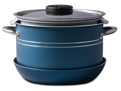 BEAVER Bateria Cocina Camping 24 Flaminia Azul