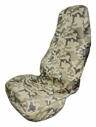 Funda asiento de camuflaje.