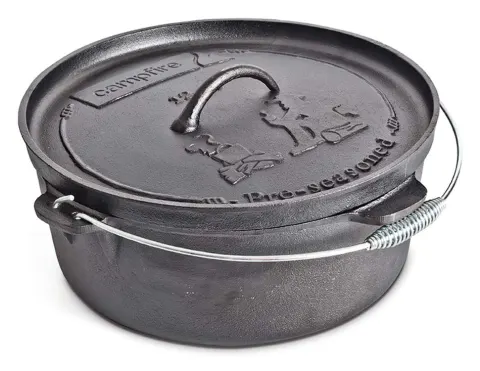 Campfire Camp Oven 11,4 L – Horno holandés hierro fundido