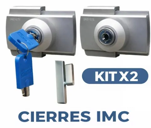 Kit 2 cierres IMC