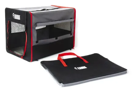 Carry Dog – Casa De Perros Plegable, Gris Negro