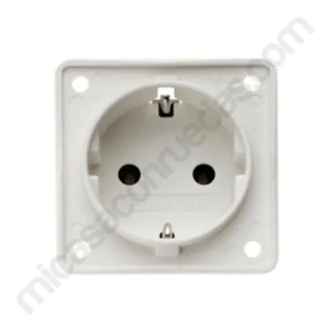 Enchufe 230V Berker sin marco (VARIOS COLORES)
