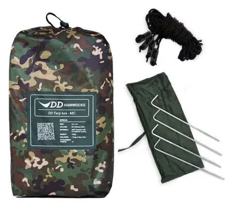 DD Hammocks Tarp 4×4 MC multicamu – Toldo Bushcraft