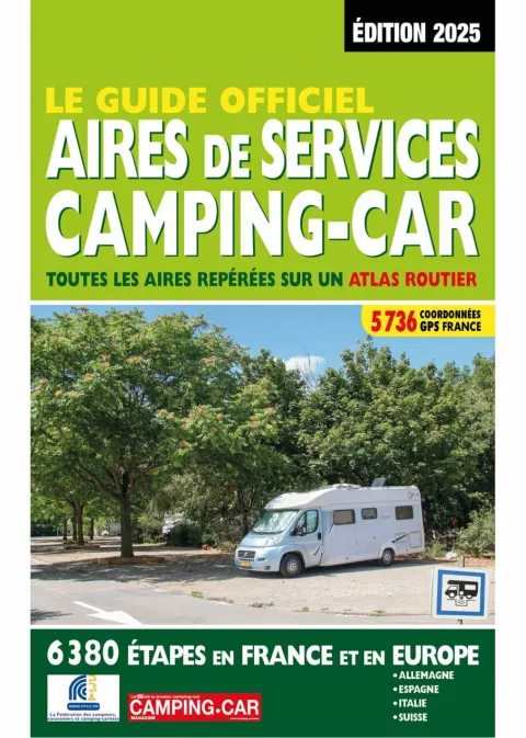 Guía oficial de áreas de servicio para autocaravanas 2025 MOTOR PRESSE