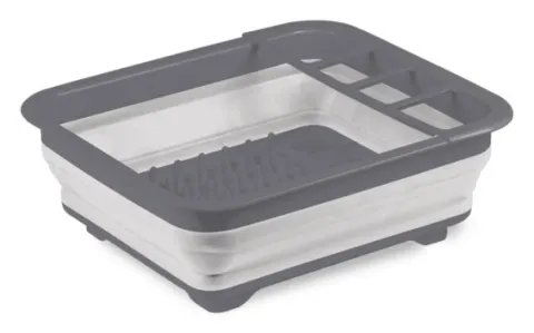 Escurridor plegable kampa gris
