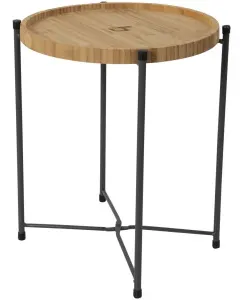 Bo-Camp Bijzettafel Carnaby Brown 32 x 32 x 36 cm