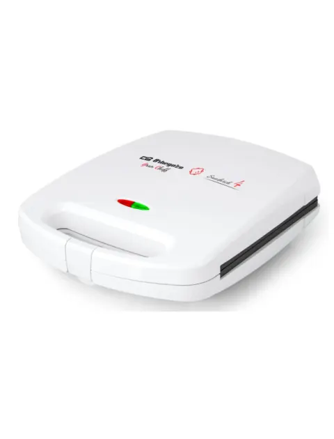Orbegozo SW 7100 – Sandwichera, revestimiento antiadherente, capacidad para 4 sandwiches