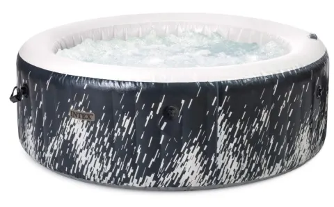 Spa hinchable 4 personas bubble massage glow deluxe