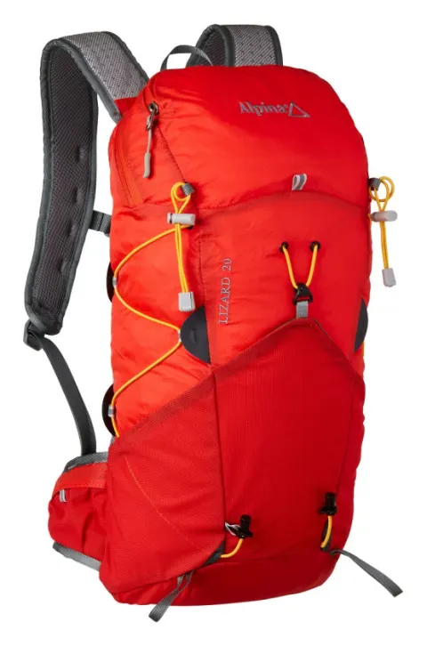 Mochila de trekking Alpina LIZARD 20 – roja