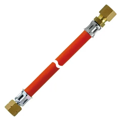 Manguera de gas 1/4 40CM/union de 8MM
