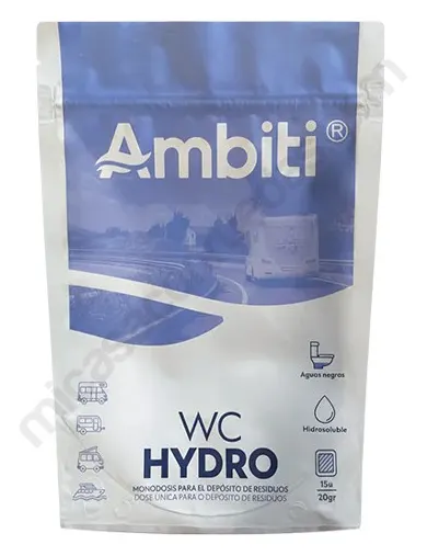 AMBITI WC Hydro – 15 monodosis para WC químico