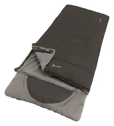 Outwell Contour Midnight black saco de dormir izquierdo