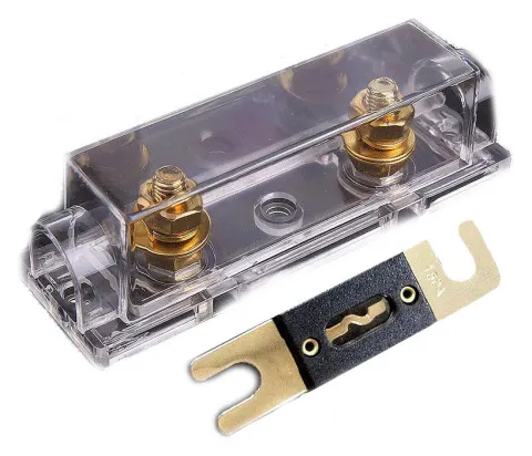 Fusibles y Portafusible Solar Para corriente Directa 12v 24v 48v