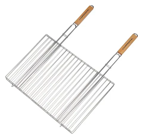 Parrilla Campingaz RECTANGULAR DOBLE MANGO 67 X 40 CM