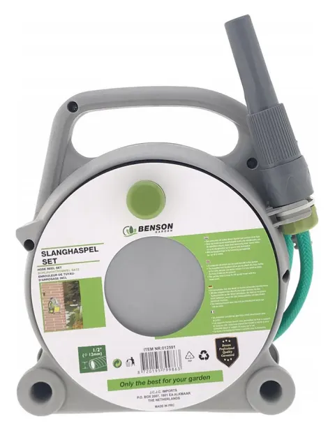 Benson set de carrete de manguera de 10 metros