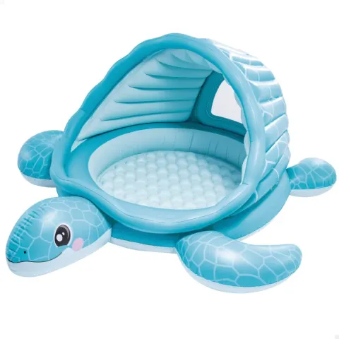 Centro de juego hinchable infantil tortuga 218x206x97 cm
